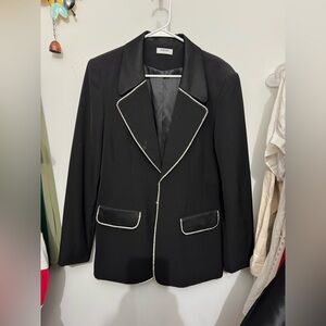 Rumored Black Blazer with Gem Lining Size S